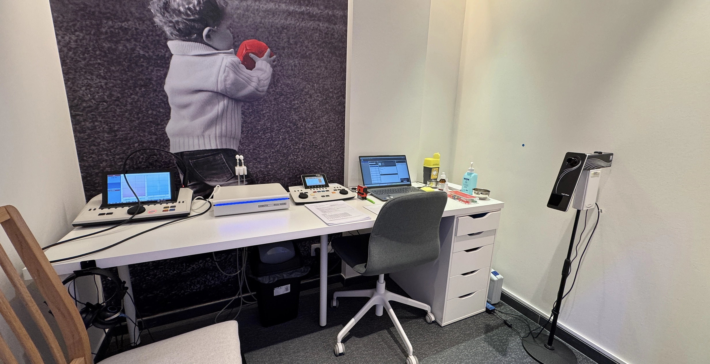 Salle de consultation du Centre ORL Sart-Tilman