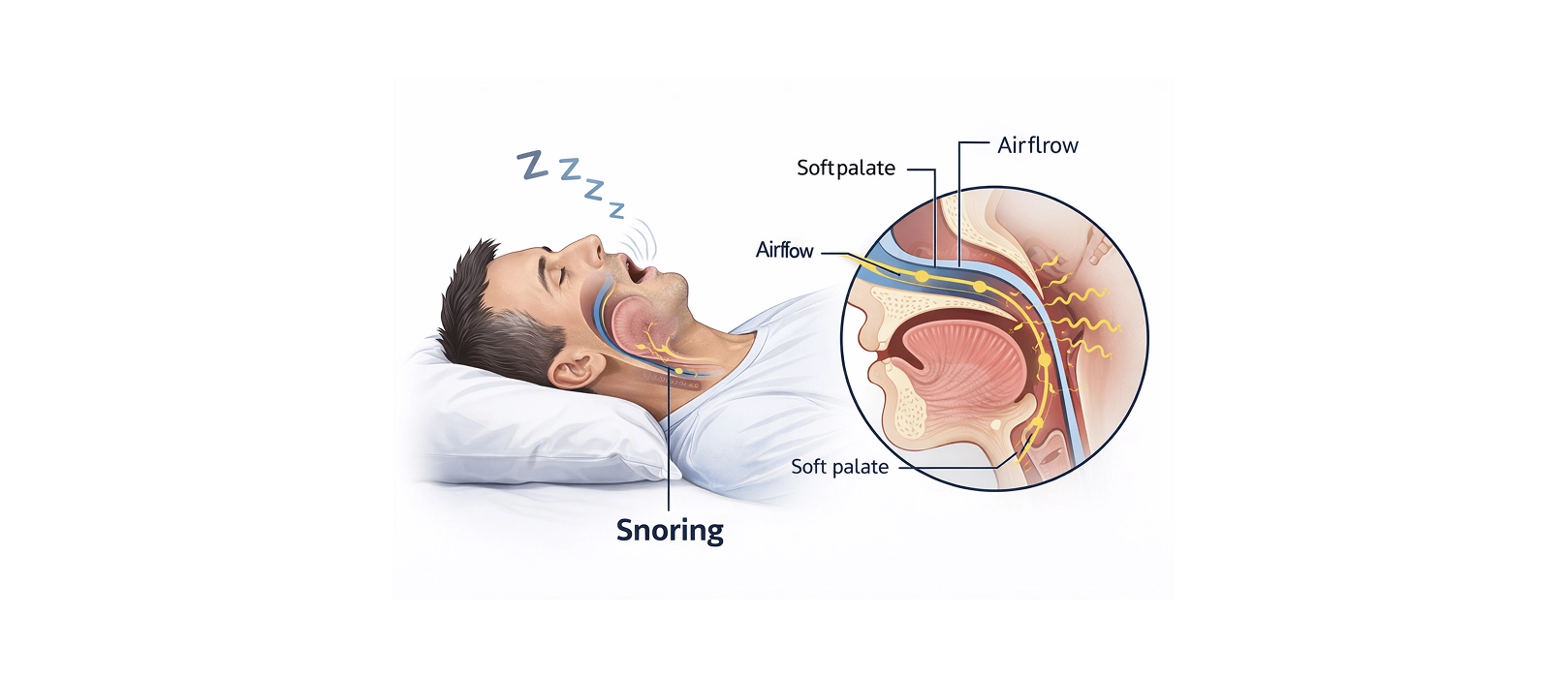 Troubles du sommeil et ronflement