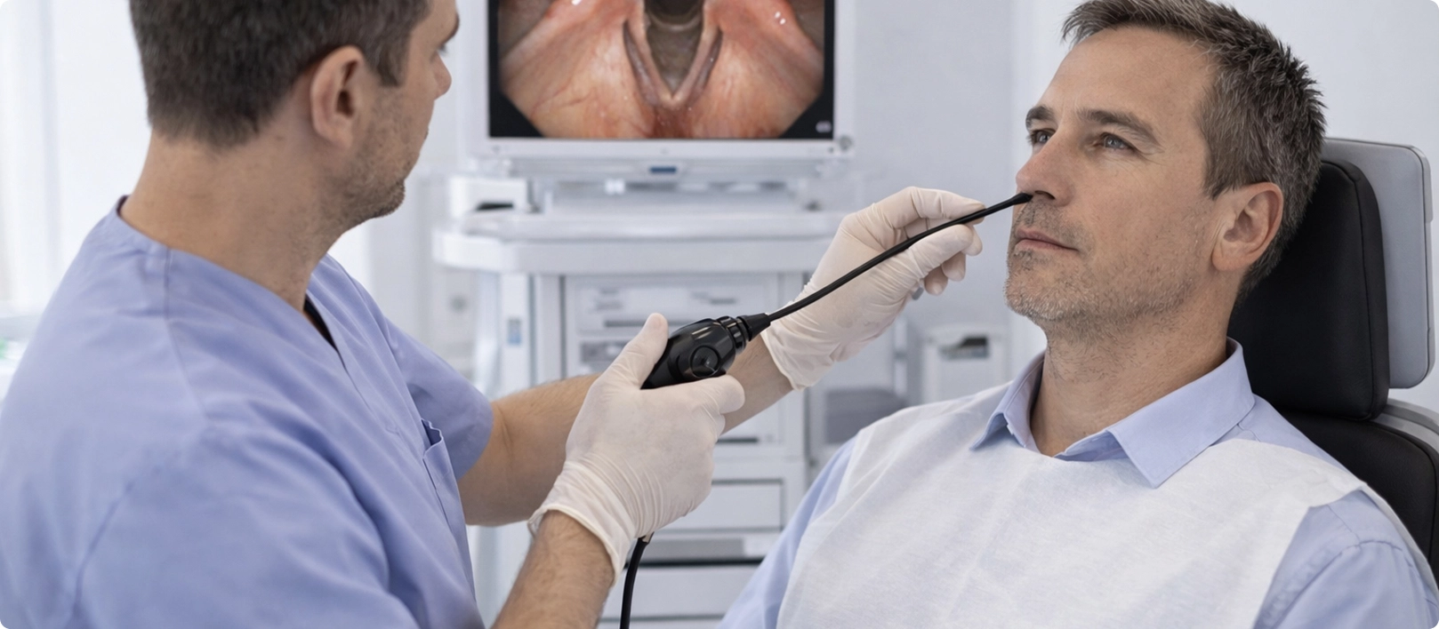 Exploration des voies respiratoires supérieures